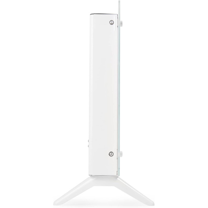 Скляний конвектор MACOM Enjoy & Relax 937 Thermo-Glas, елегантний обігрівач із загартованого скла, швидкий нагрів, 1000/2000 Вт, Tlc, 24-годинний таймер, термостат, настінний монтаж (кріплення в комплекті)