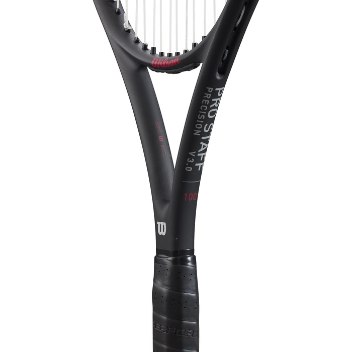 Тенісні клюшки Wilson Pro Staff Precision 100 4-1/4&39 (2) Чорний / Червоний / Білий