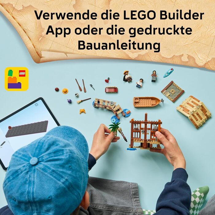 Конструктор LEGO ONE Piece Windmühlendorf-Hütte 75636, 299 деталей, аніме-тематика