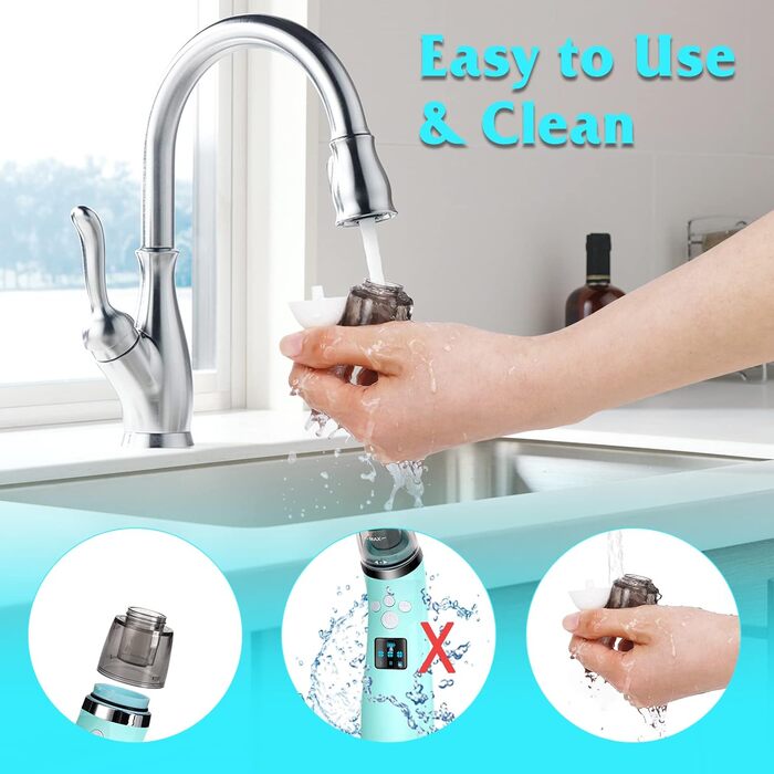 Дитячий назальний аспіратор для новонароджених, електричний назальний аспіратор-пилосос із 3 ступенями всмоктування, 4 силіконовим