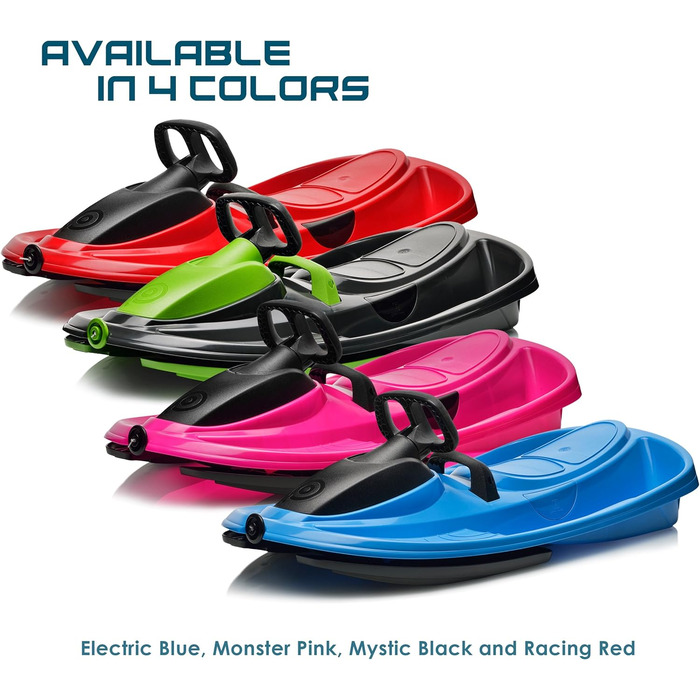 Снігохід Gizmo Riders Stratos Bob, двомісний, рожевий, 90 кг