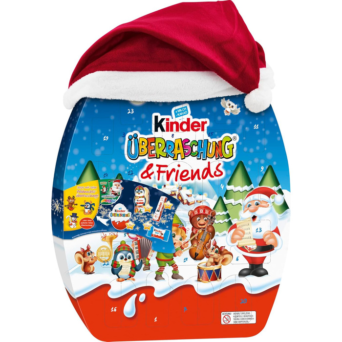 Адвент-календар Kinder Surprise & Friends, 370 г