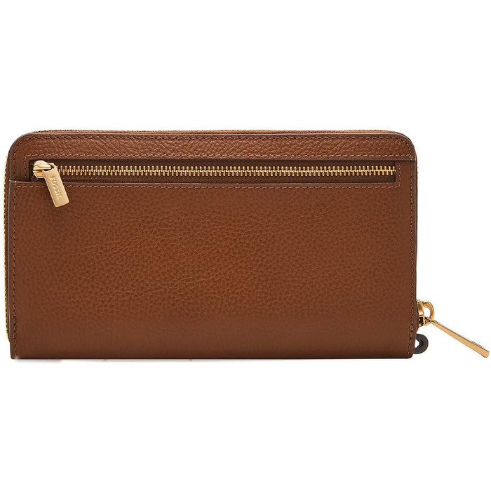 Жіночий клатч на блискавці Fossil Liza Zip Around Clutch (упаковка 1) 19,54 см Д х 2,54 см Ш х 11,43 см В чорний