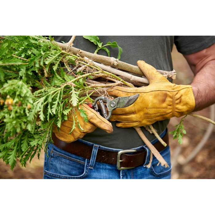 Ковані садові ножиці Corona BP 3180D Classic Bypass, довжина різання 2,5 см, червоні, 1 м