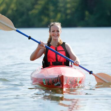 Рятувальний жилет Zeraty для дорослих, плавальний жилет, плавальна куртка для риболовлі, вітрильного спорту, серфінгу, катання на човні, каякінгу для водних видів спорту, XL/XXL, червоний