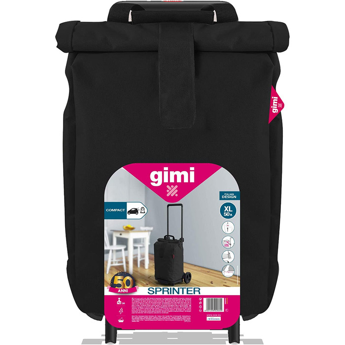 Сумка-візок Gimi Sprinter Black (168408)