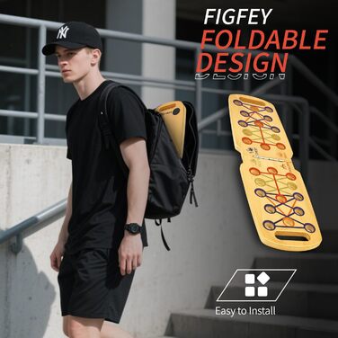 Дерев&39яна рама для віджимань, портативний складний силовий тренажер для м&39язів грудей, м&39язів спини, м&39язів живота, біцепсів плеча - домашнє обладнання для тренувань