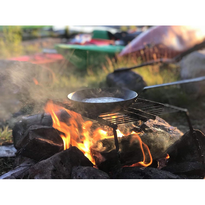 Кемпінговий гриль Bitty Big Q з нержавіючої сталі 316, ультракомпактний, портативний, легкий