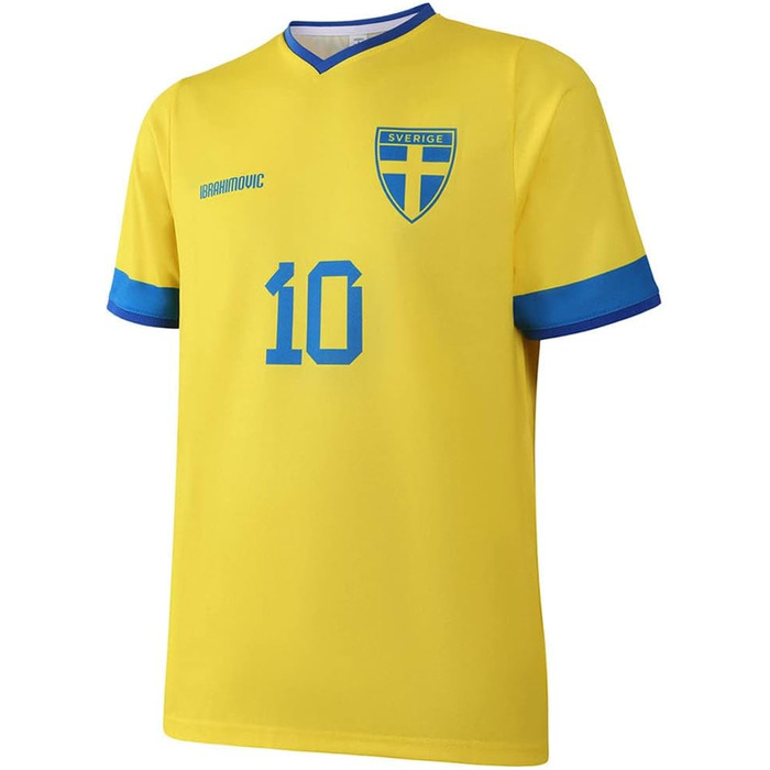 Комплект футболки збірної Швеції Златана Ібрагімовича - Діти та дорослі - Хлопчики - Чоловіки - Спортивний одяг - Подарунки - Спортивні футболки - Спортивний одяг 140