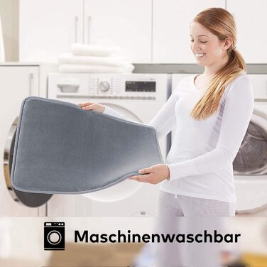 Комплект килимків для ванни Cloud Seven з піни з ефектом пам&39яті, 2 шт. Килимок для туалету з вирізом 51 x 61 см нековзний килимок для ванної кімнати, який можна прати, 43 x 61 см (сірий)