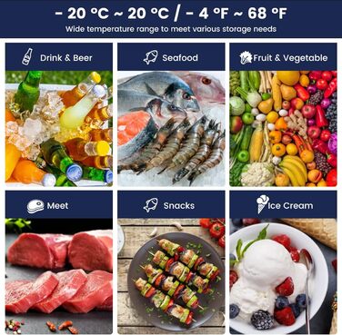 Літровий компресор з прохолодною коробкою -20 20 , електричний компресор для міні-холодильника 12/24V, портативний автомобільний х