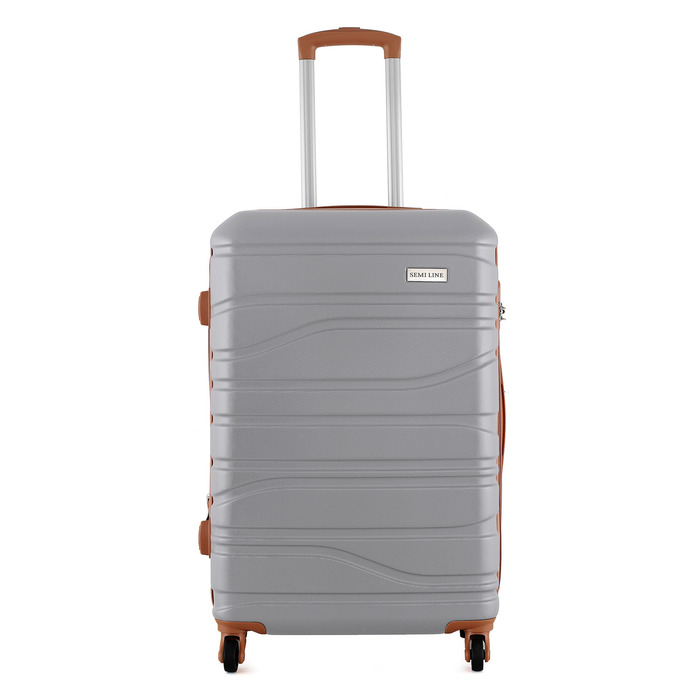 Валіза Semi Line 24' (M) Light Grey (T5715-2)