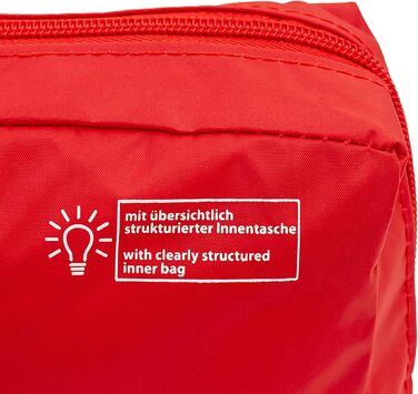 Вміст сумки першої допомоги згідно DIN 13164, червона Single Red, 43930012