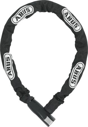 Ланцюговий замок ABUS Steel-O-Chain 880 Велосипедний замок із загартованої сталі рівень безпеки ABUS 8, чорний, 85 см, одинарний