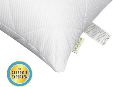 Дитяча подушка Koru Kids 40x80 см на блискавці - регульоване наповнення 600 г - дитяча подушка для алергіків - можна прати при 60C