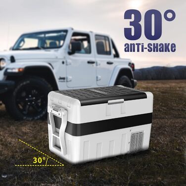 Холодильна камера LLIVEKIT, 40 л компресорна холодильна камера, міні-холодильник для автомобільної розетки, портативна морозильна