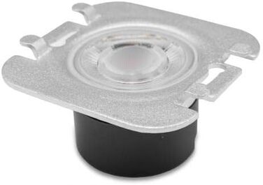 Світлодіодний світильник для сходів LongLife 230 В Сходинка Квадрат Білий - Нижня частина Колір світла Теплий білий 3000K 1,5 Вт О