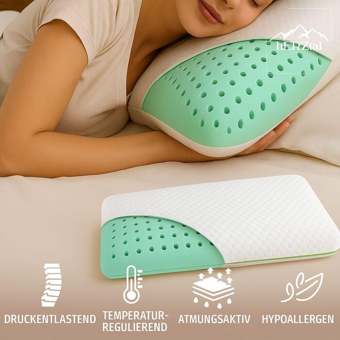 Подушка 40x80 см, подушка для шиї, ортопедична подушка, ергономічна подушка 80x40 см, подушка для зняття болю в шиї, подушка з піни з ефектом пам&39яті, подушки для сну, ергономічна подушка (висота 12 см)