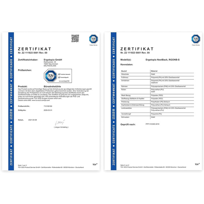 Ергономічне офісне крісло, вантажопідйомність 150 кг, для полегшення болю в спині Ергономічне офісне крісло Переможець тесту ергономічних офісних крісел, 5-річна гарантія, чорний стандарт