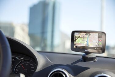 Навігаційна система TomTom GO 520 12,7 см (5 дюймів) із сенсорним екраном, фіксований чорний, сірий - Навігаційні системи (мультидіафрагма, внутрішня, вся Європа, 12,7 см (5 дюймів), 480 x 272 пікселів, 109 ppi)
