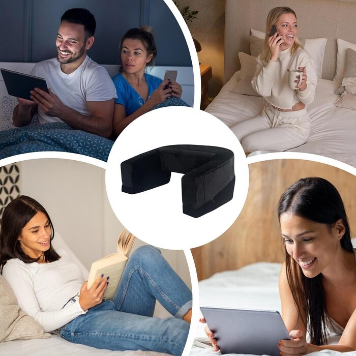 Подушка для накладного столу Накладний столик для ноутбука Піна з ефектом пам&39яті Подушка для читання з бічною кишенею Ергономічна подушка для дорослих, кабінету, ліжка, дивана, підлоги, чорна, маленька