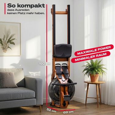 Домашній гребний тренажер з водонепроникним або магнітним опором, світлодіодним дисплеєм, сумісністю з додатком Bluetooth, подвійною ковзною рейкою, тихою роботою, ергономічним сидінням, тренуванням для всього тіла, вертикальним зберіганням, PROwer/WRX500