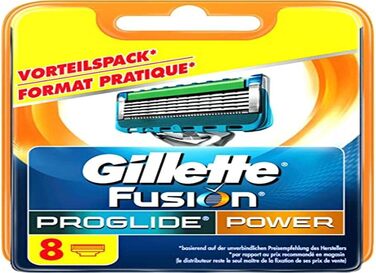 Зняті з виробництва леза для бритви Gillette Fusion ProGlide, 8 шт. , стандартна упаковка