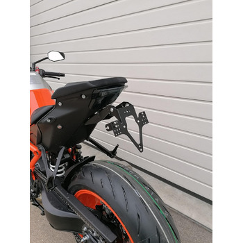 Тримач номерного знака GroFaTec EVO для KTM 1290 Superduke R Bj 20-22 Тримач номерного знака Super Duke1290 Тримач номерного знака короткий задній конвертер Porta Targa