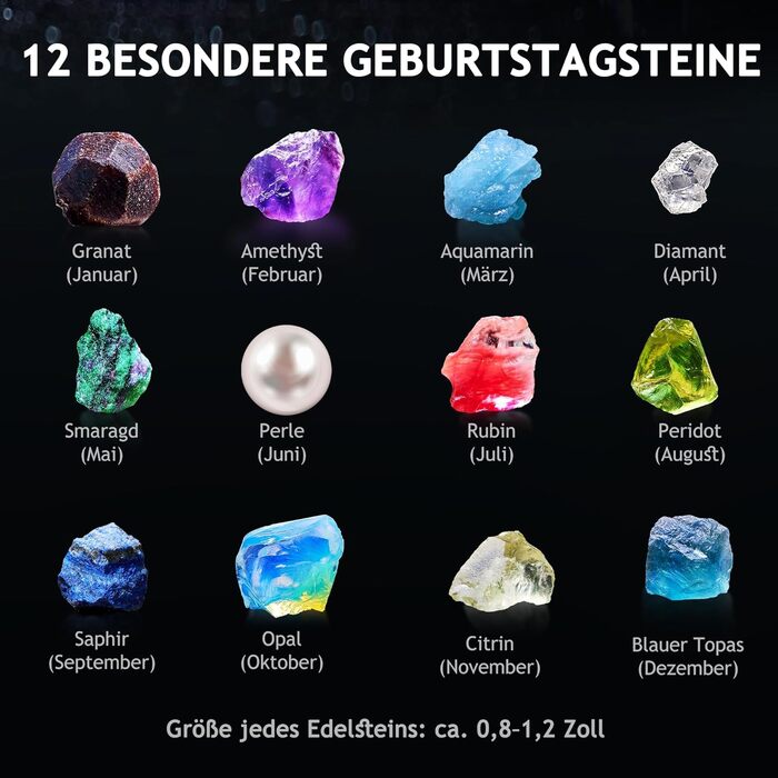 Дитячий набір для розкопок Japace, наукова іграшка STEM для копання дорогоцінного каміння, набір для розбиття геод, набір для вирощування кристалів, подарунки для хлопчиків та дівчаток, гірничий молоток