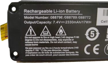 Акумулятор для Bluetooth-колонки, сумісний із Soundlink Mini 2 Series (7,4 В 17 Втгод), 088796 088789 088772