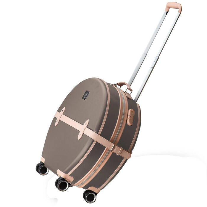 Валіза Semi Line 24' (M) Brown/Pink Cream (T5673-3)