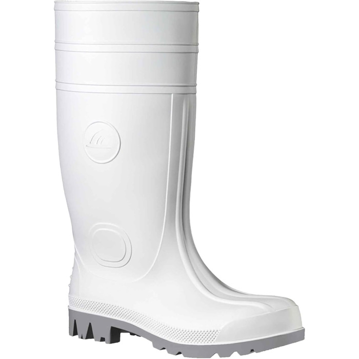 Гумові чоботи WHITEMASTER S4 зі сталевим носком, розмір 45 EU, білі