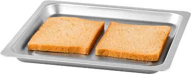 Міні-піч 3в1 20 літрів з конвекцією з нагрівальною плитою 2 дека для випікання решітка для гриля Міні піч Піч для піци Циркулююче повітря з можливістю перемикання знімна пластина для гриля 60 хв. Таймер 1300 Вт 20 літрів з плитою для гриля