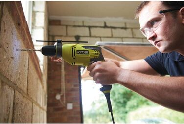 Ударний дриль-шуруповерт 1-швидкісний 800 Вт RPD800-K, 800 Вт, чорний, зелений, 5133002018 RPD800K