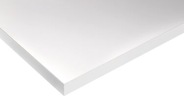 Стільниця Celexon 175x75 см біла міцна меламінова ДСП із захисним краєм для вашого столу довговічна та проста в догляді робоча поверхня для офісу та дому зі стільницею 175 x 75 см