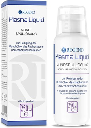 Плазмовий рідкий розчин для полоскання рота, 250 мл