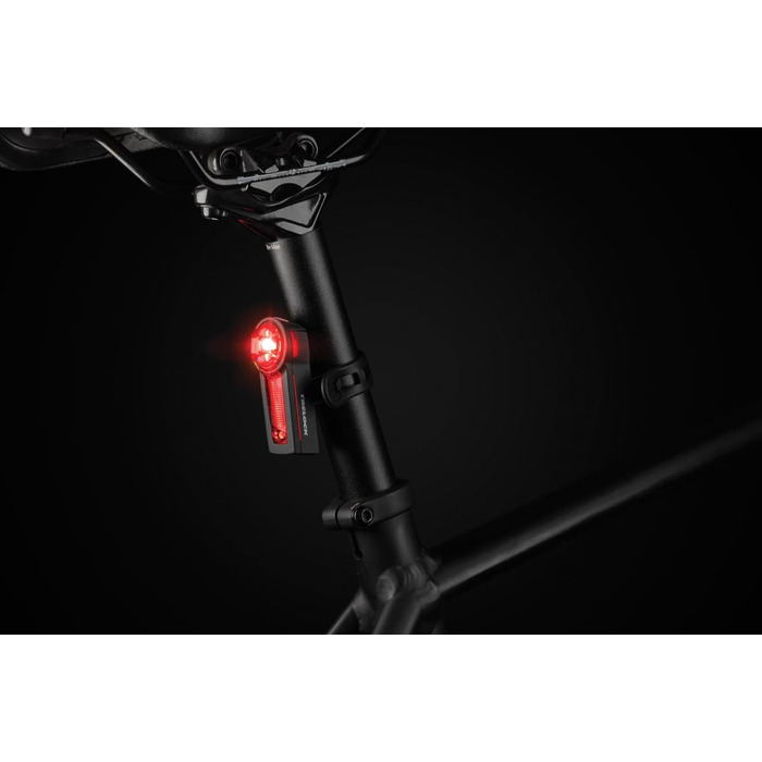 Комплект велосипедних ліхтарів TRELOCK LS 480 LIGHTHAMMER 80 LUX задній ліхтар LS740 з функцією стоп-сигналу Функція заряджання через USB Видимість 100 м Світлодіодний індикатор заряду батареї Схвалено StVZO