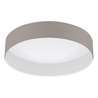 Стеля LED-світильник EGLO Pasteri, текстильний плафон для спальні, 320 мм