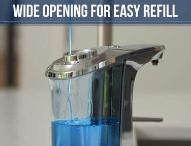 Сенсорний дозатор мила Everlasting Comfort Sensor - автоматичний дозатор мила об'ємом 500 мл - безконтактний з регульованою кількі