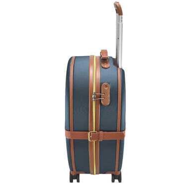 Валіза Semi Line 20' (S) Blue/Brown (T5672-2)