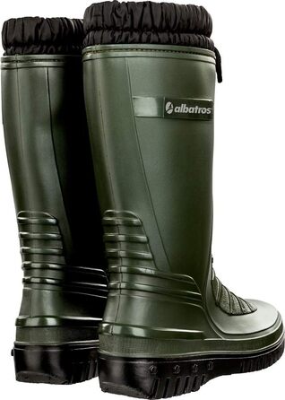 Чоботи ALBATROS ARKTIS HIGH, унісекс, водонепроникні, холодоізоляційні, веганські, розмір 48, зелені, EU