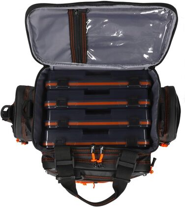 Рибальська сумка Taipan 715, водонепроникна рибальська сумка з 4 коробками