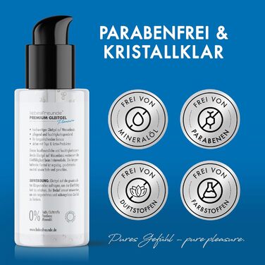 Лубрикант на водній основі Liebesfreunde Pleasure, 100 мл