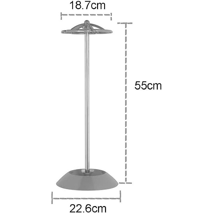 Підставка для парасольки WuDLi, тримач для парасольки Easy Stand, практична стійка металева підставка-тримач для довгих і коротких парасольок, з гачком і рамкою, для офісу, вітальні, передпокою/світло-зелений Світло-зелений