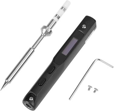 Міні-паяльник TS101 Портативний електричний паяльник з набором DC 12V-24V 65W зварювальний інструмент для електроніки та друковани