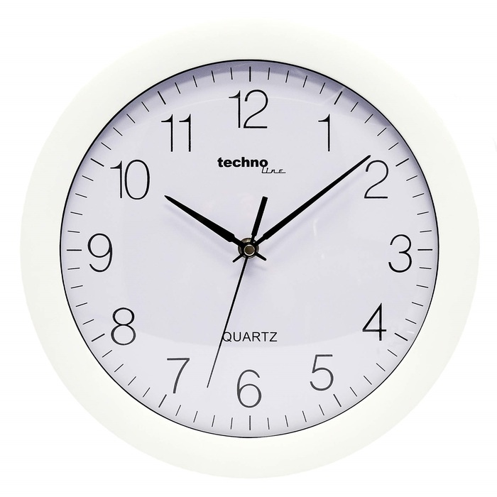 Годинник настінний Technoline WT7000 White (WT7000 weis)