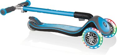 Самокат GLOBBER Elite - самокат для дітей від 3 років - самокат 120/80 мм - ABEC 5, 3 колеса - регульований по висоті - світлодіод