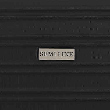 Валіза Semi Line 28' (L) Black (T5636-3)