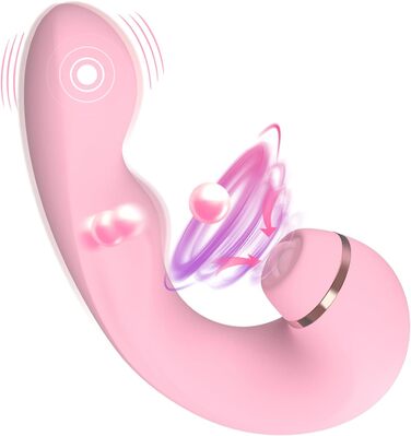 Еротичні секс-іграшки Butterfly Dildo, Секс-іграшки для пар Вібрація для жінок з 5 режимами облизування язика, кліторальний вібратор 3 в 1 G Секс Анальний фалоімітатор Секс-іграшки для чоловіків 10 режимів вібрації, (рожевий)