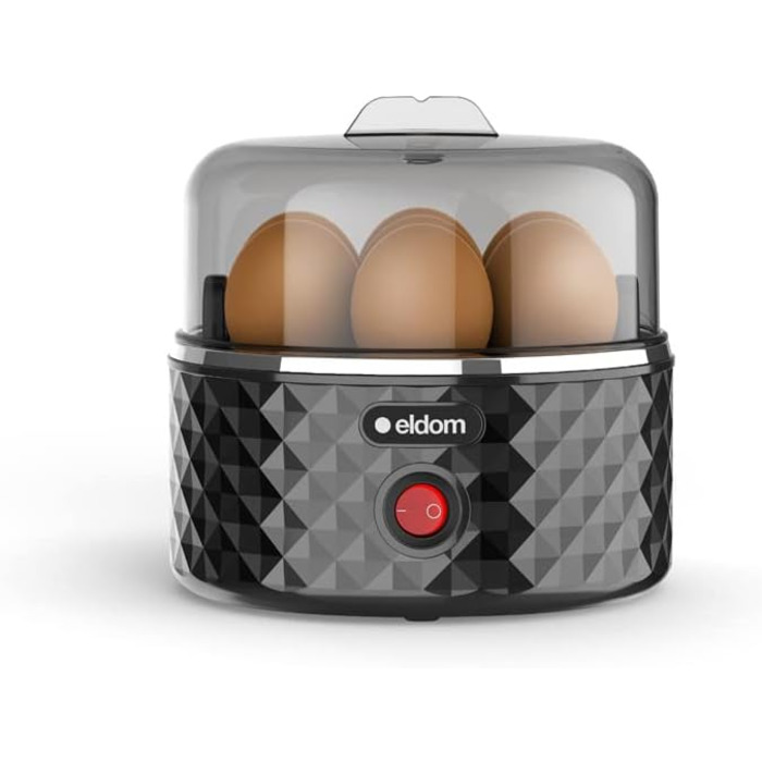 ЯЙЦЕВАРКА ДЛЯ ПРИГОТУВАННЯ 7 ЯЄЦЬ І ВИМІРЮВАННЯ ЧАСТОТИ EM101C